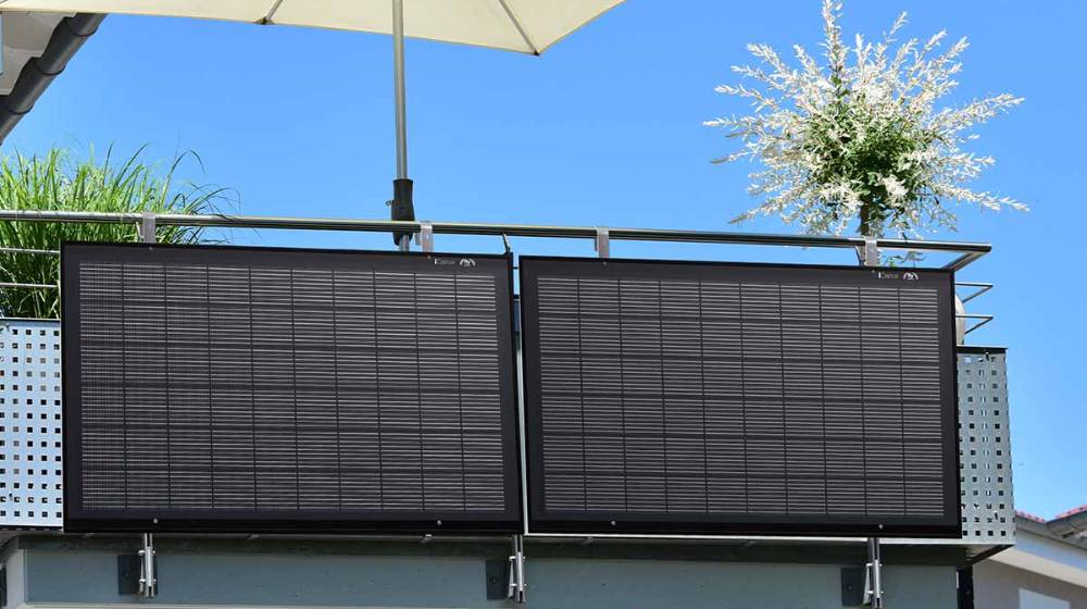 Photovolaïque Residentiel - Panneau solaire Balcon (1)