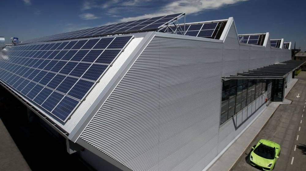 Photovoltaïque industriel - Panneau solaire intégrés