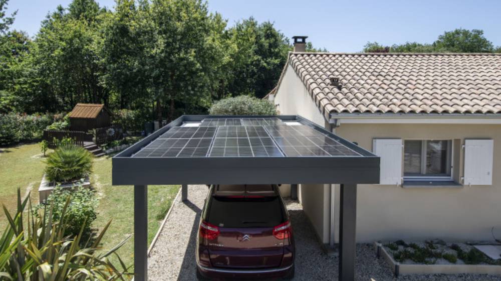 Photovoltaïque residentiel -Panneau solaire carport